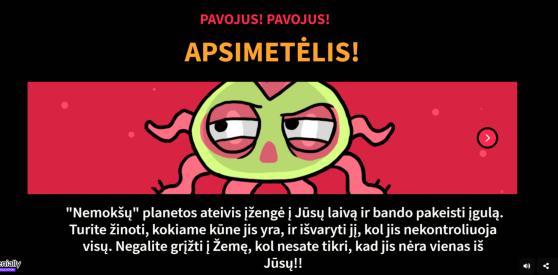 Pabėgimas iš Nemokšų planetos.