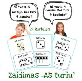Matematikos žaidimas iki 10