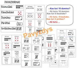 Matematikos žaidimas iki 10
