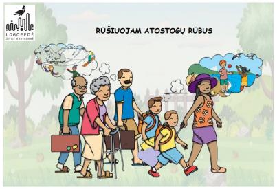 RŪŠIUOJAM ATOSTOGŲ RŪBUS