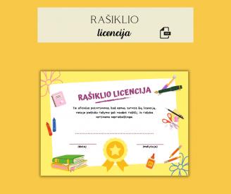 Rašiklio licencija