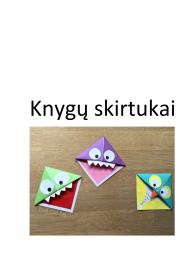 Linksmi ir Žaismingi Knygų Skirtukai: Kūrybinis Užsiėmimas su Vaikais
