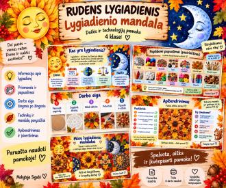 RUDENS LYGIADIENIS - Lygiadienio mandala