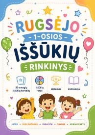 Rugsėjo 1-osios iššūkių rinkinys  20 smagių užduočių vaikams