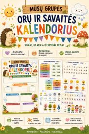 GRUPĖS KALENDORIUS