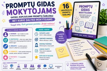 Promtų gidas  mokytojams
