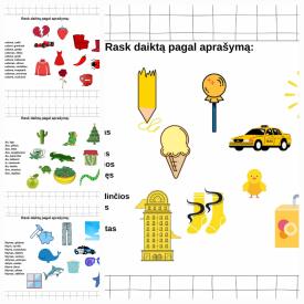 Rask daiktą pagal aprašymą