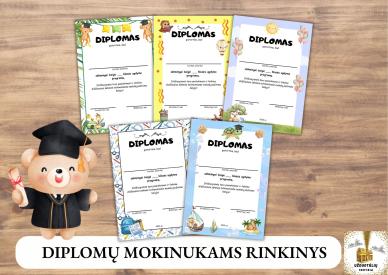 Diplomų mokiniams rinkinys