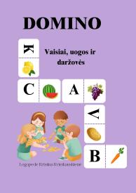 DOMINO Vaisiai, uogos ir daržovės