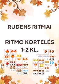 Ritmo kortelės 1-2kl.