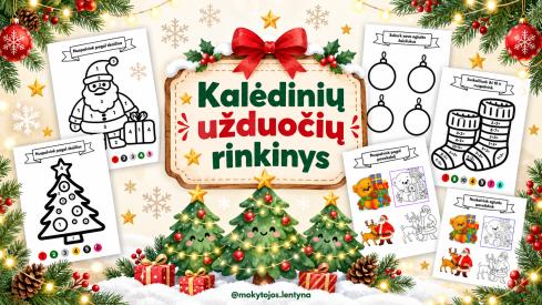 Kalėdinių užduočių rinkinys