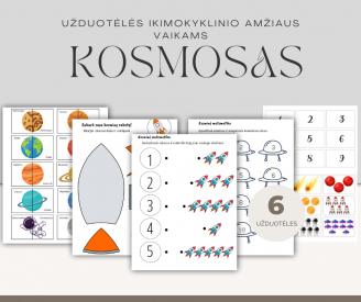 Užduotėlės kosmoso tema