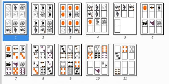 Helovino domino