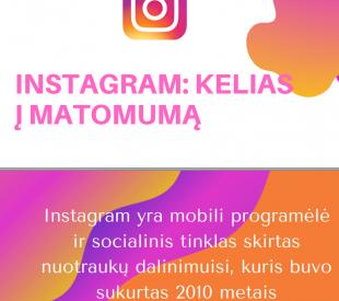 INSTAGRAM mokymai
