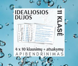 Idealiųjų dujų apibendrinimas 3 klasė