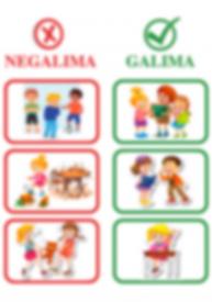 Klasės taisyklės