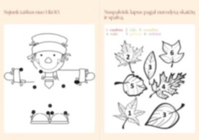 Matematinės rudens užduotėlės