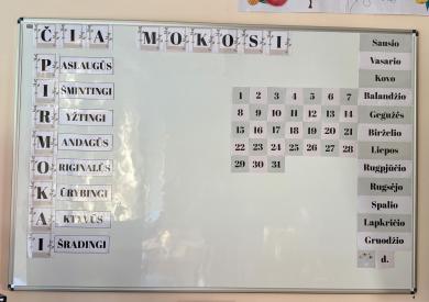 PIRMOKŲ RUGSĖJO PIRMOSIOS rinkinys Nuo sėklos iki vitaminų