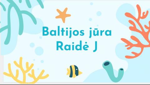 Baltijos jūra Jj