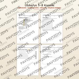 Knygos skaitymo diena rugsėjo 6 d.: 2 pristatymai ir 8 užduočių lapai, 1-8 klasėms