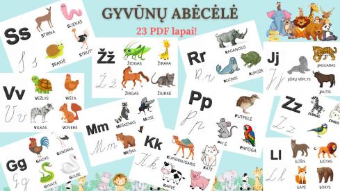 GYVŪNŲ ABĖCĖLĖ