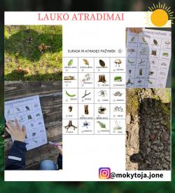 NEMOKAMA VEIKLA - LAUKO ATRADIMAI