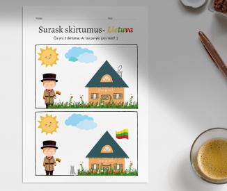 Surask skirtumus- Lietuva