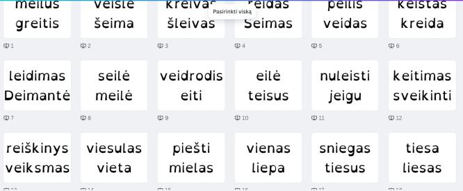 104 žodžiai su e-ė-ie-ei