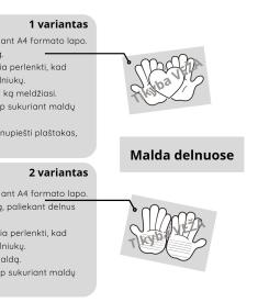 Malda delnuose