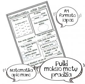 Matematika apie mane 2kl.
