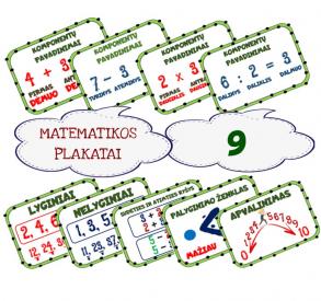 Matematikos plakatai