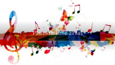 Muzikos testas pirmokams