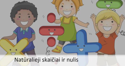 Natūralieji skaičiai ir nulis