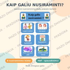 Kaip galiu nusiraminti 