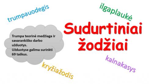 Sudurtiniai žodžiai