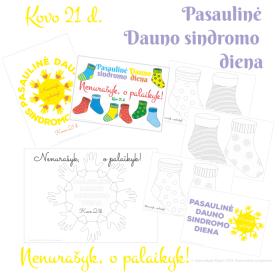  Pasaulinė Dauno sindromo diena - kovo 21 d