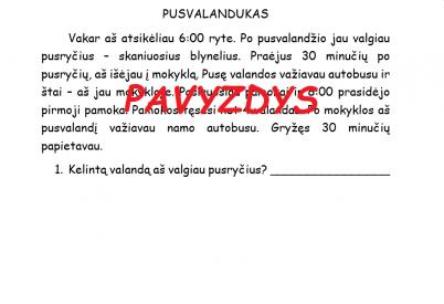 Pusvalandukas