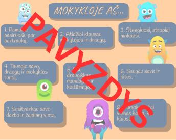 Klasės susitarimai - ClassDojo tema