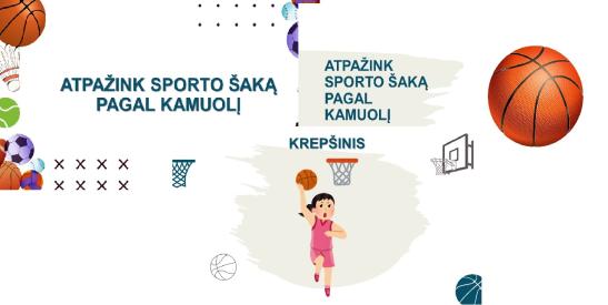 Viktorina apie sporto šakas, skaidrės