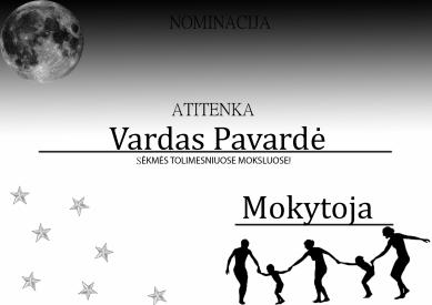 Nominacijų diplomai