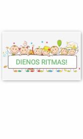 Darželio dienos ritmas