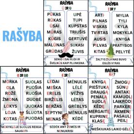 Rašybos plakatai