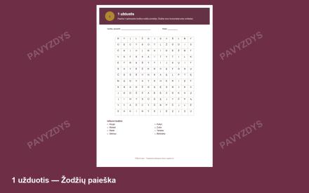 TARPTAUTINĖ RAŠTINGUMO DIENA RUGSĖJO 8-OJI RINKINYS