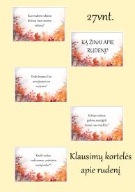 Rudens kortelės