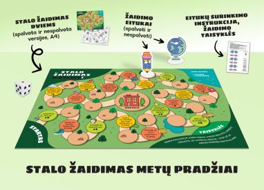 Stalo žaidimas Į MOKYKLĄ