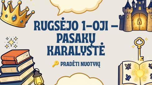 Scenarijus Rugsėjo 1 osios šventei Pasakų karalystė