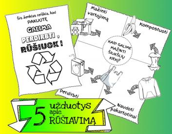 Apie šiukšlių rūšiavimą