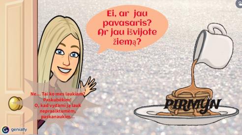 Užgavėnių šventės žaidimas