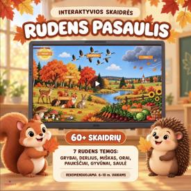 Interaktyvios skaidrės RUDENS PASAULIS