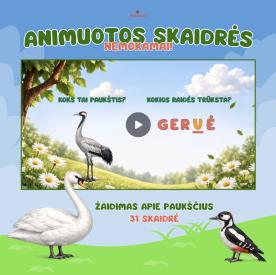 Nemokamos skaidrės apie paukščius